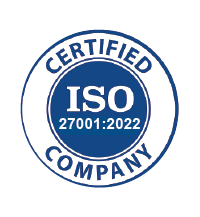 ISO 27001:2022 certificate